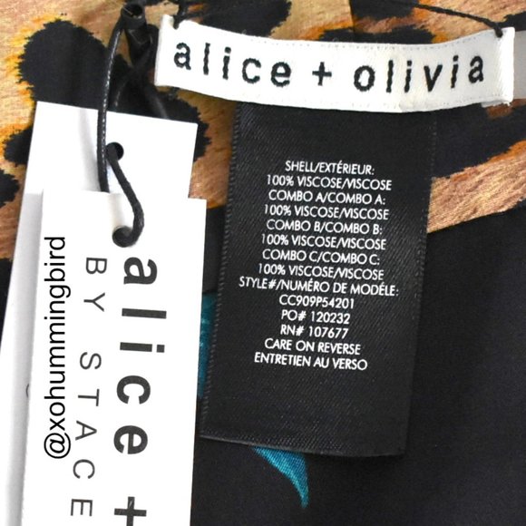 Alice + Olivia | Avila Reversible Kimono Multi Garden/Combo - Picture 10 of 11